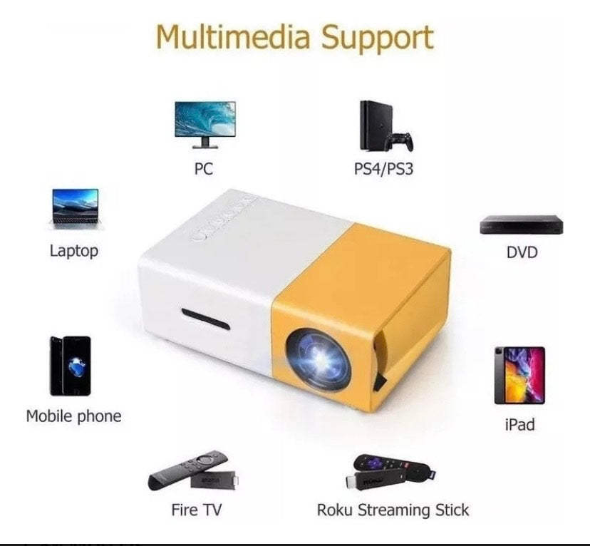 Mini Proyector Portátil