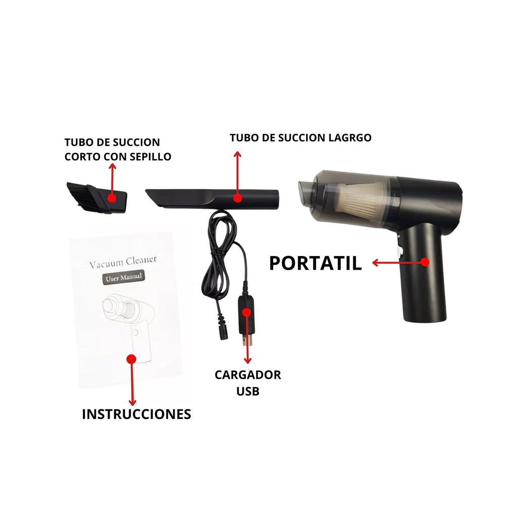Mini Aspirador Portátil